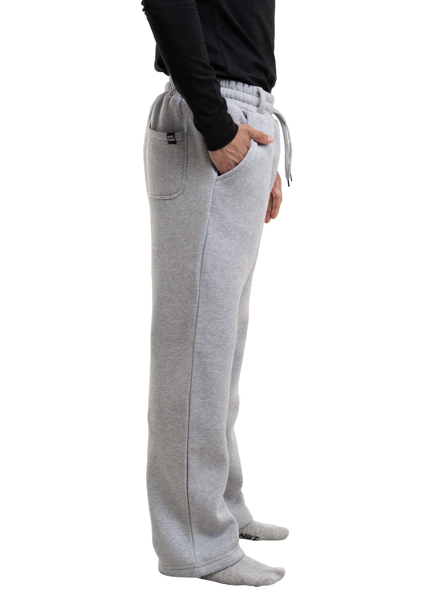 GREY BASIC BOTTOMS - Image 3
