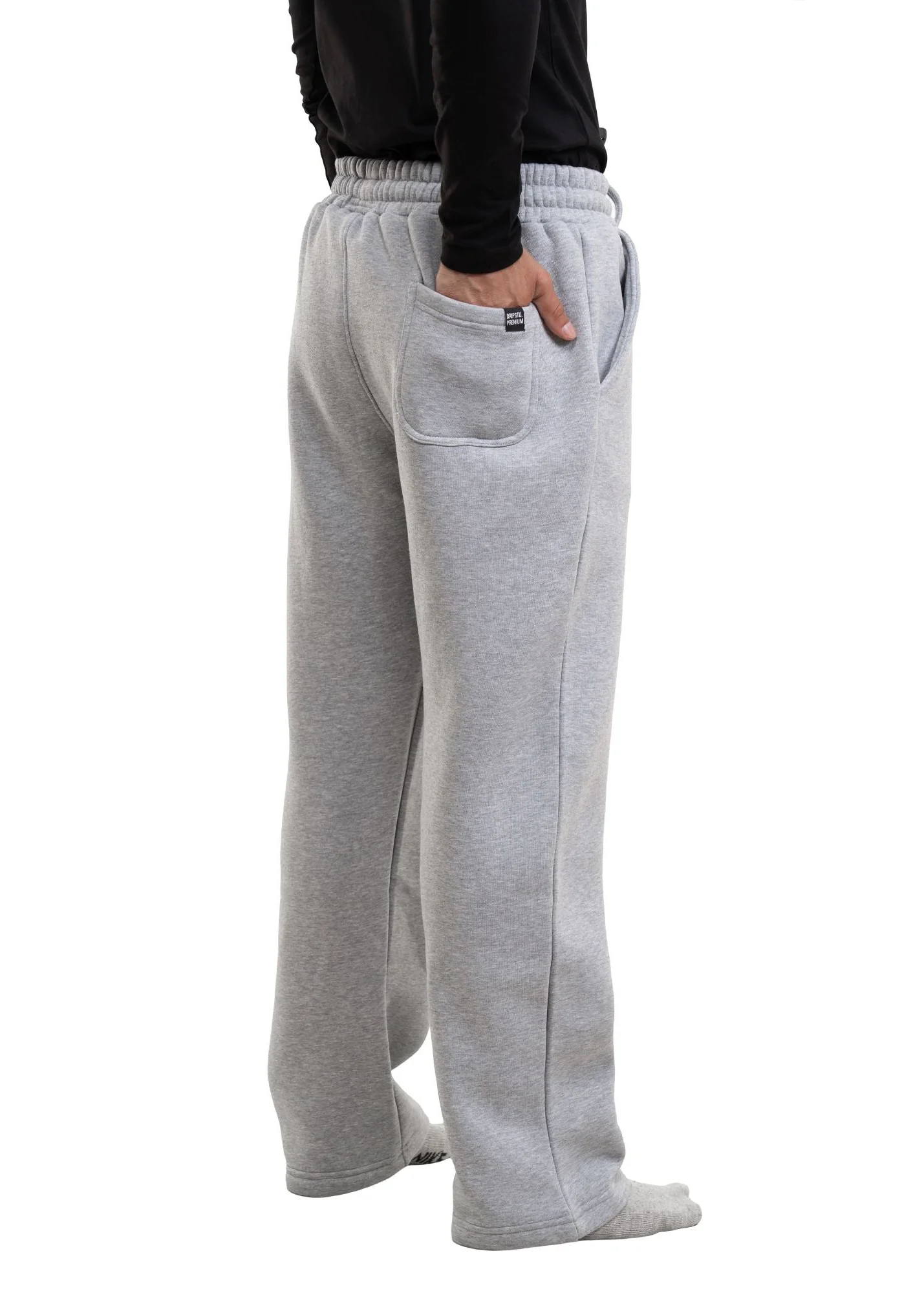 GREY BASIC BOTTOMS - Image 4