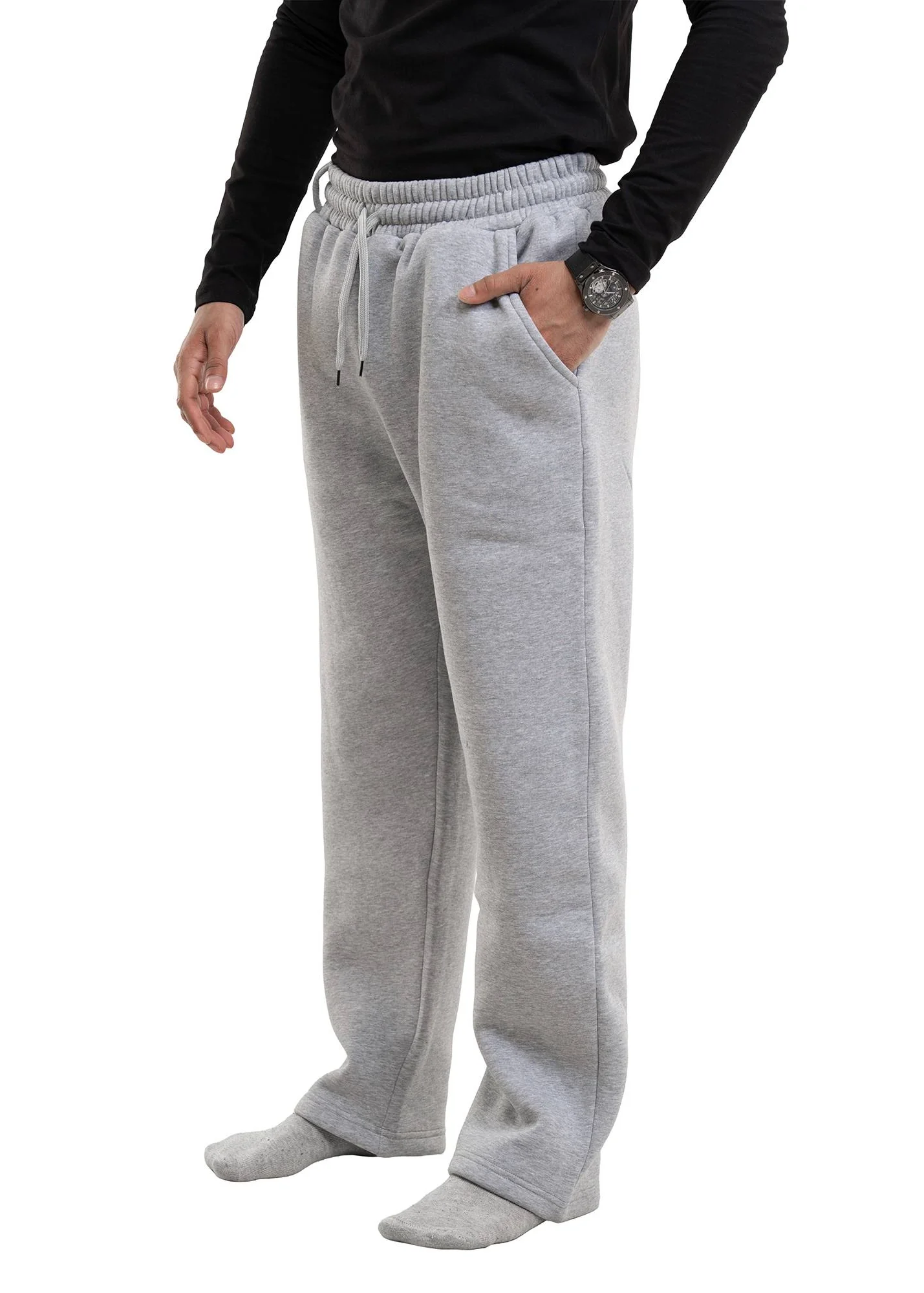 GREY BASIC BOTTOMS - Image 5
