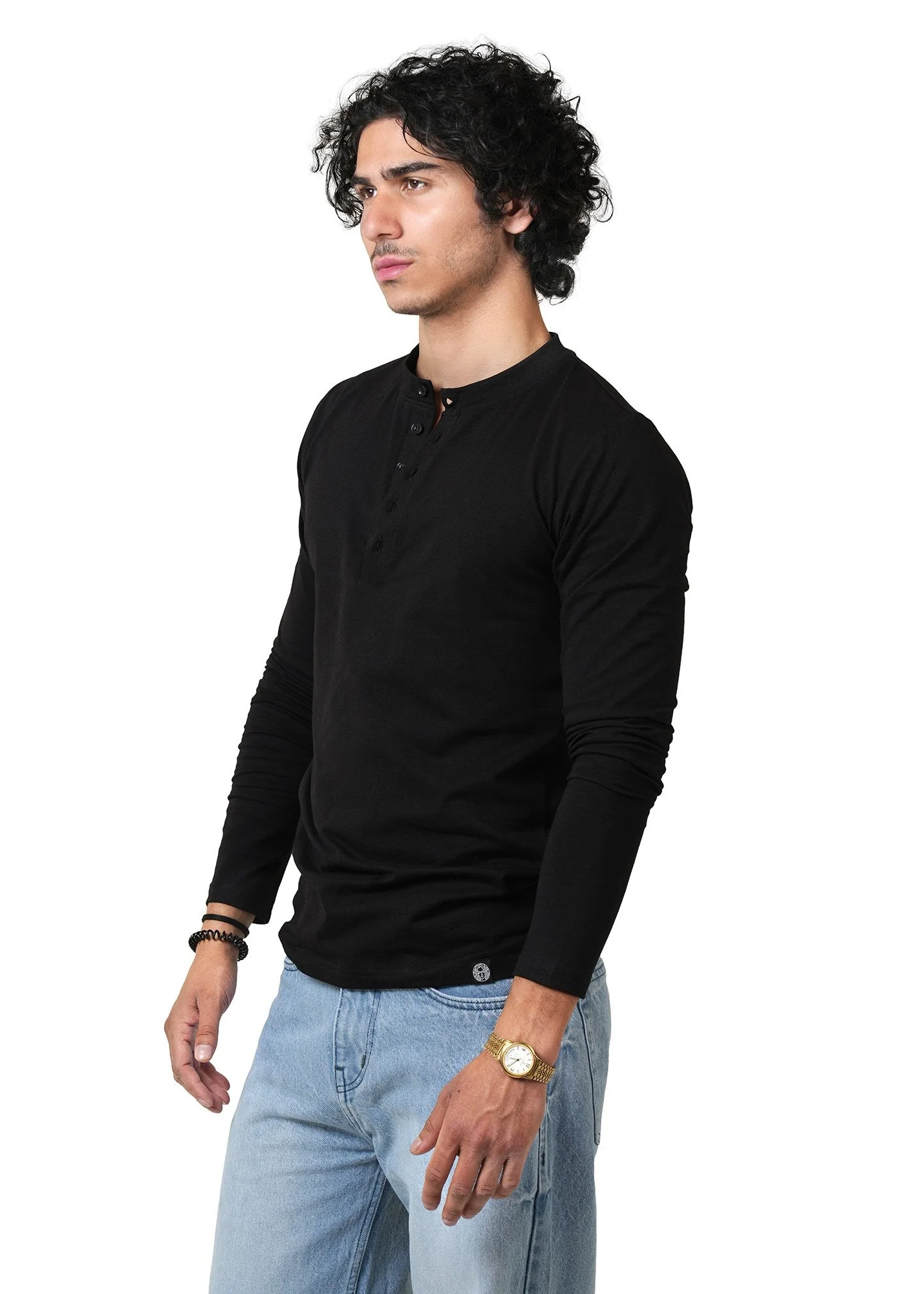 HENLEY - BLACK - Image 3