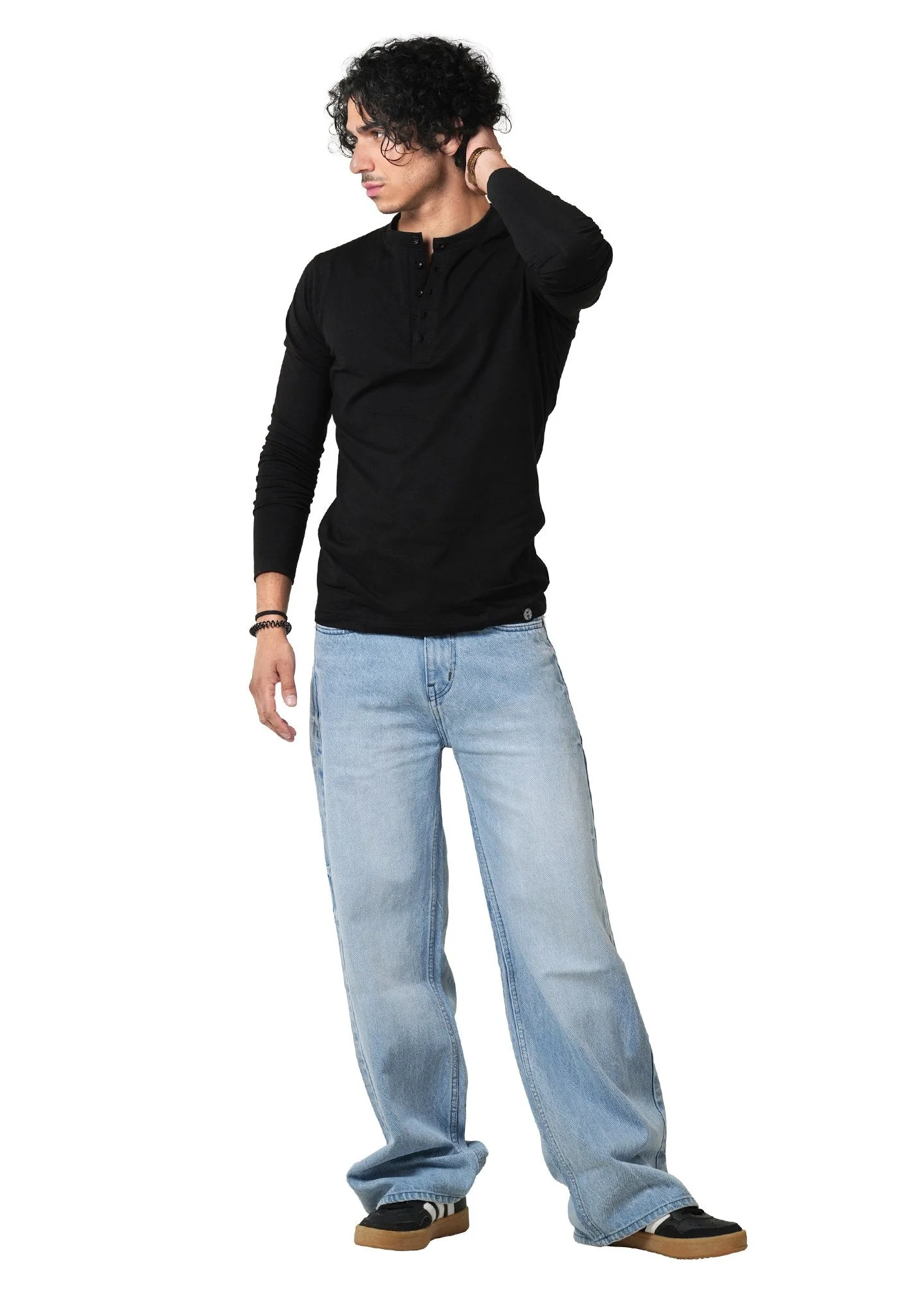 HENLEY - BLACK - Image 6