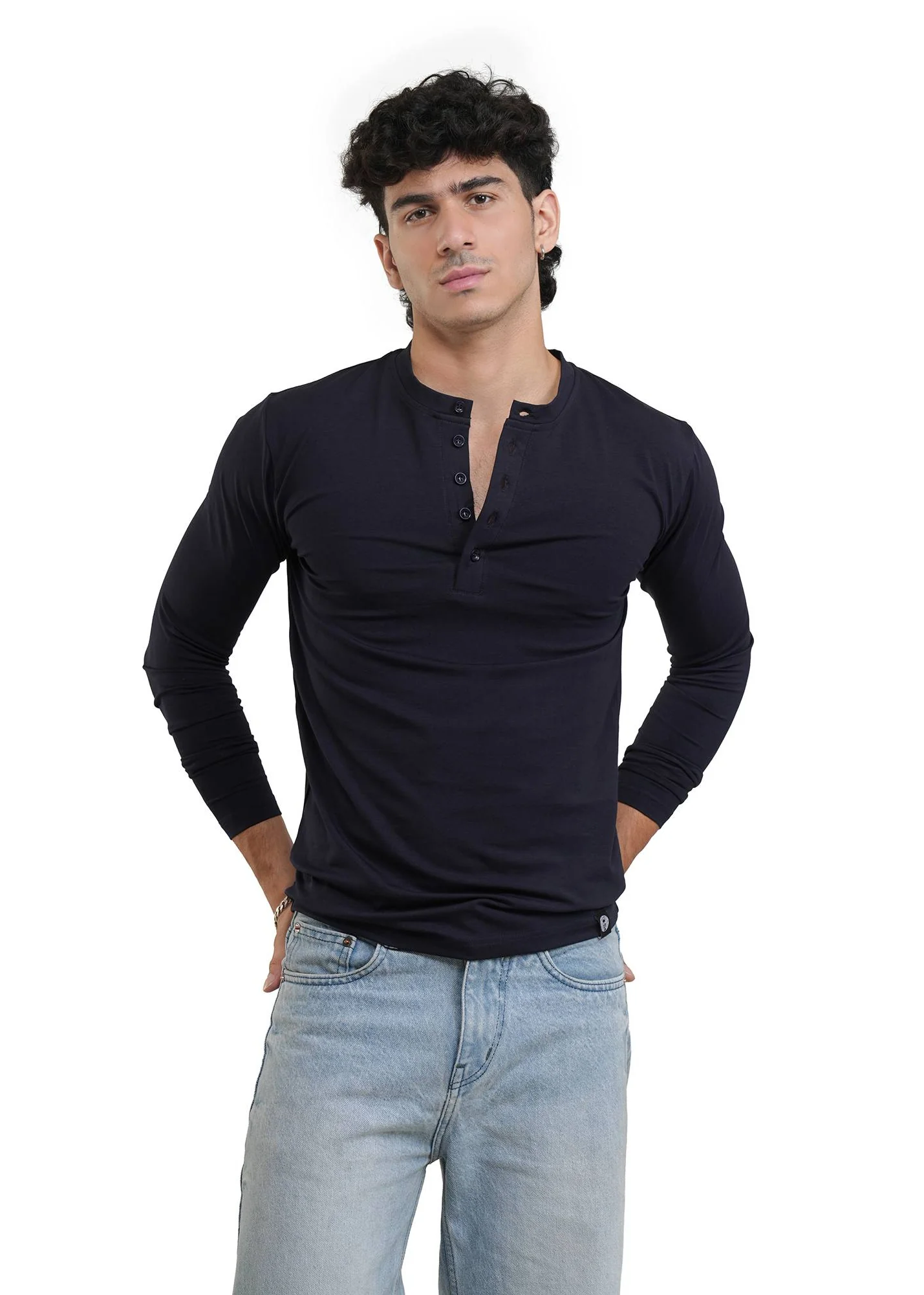 HENLEY - NAVY - Image 7