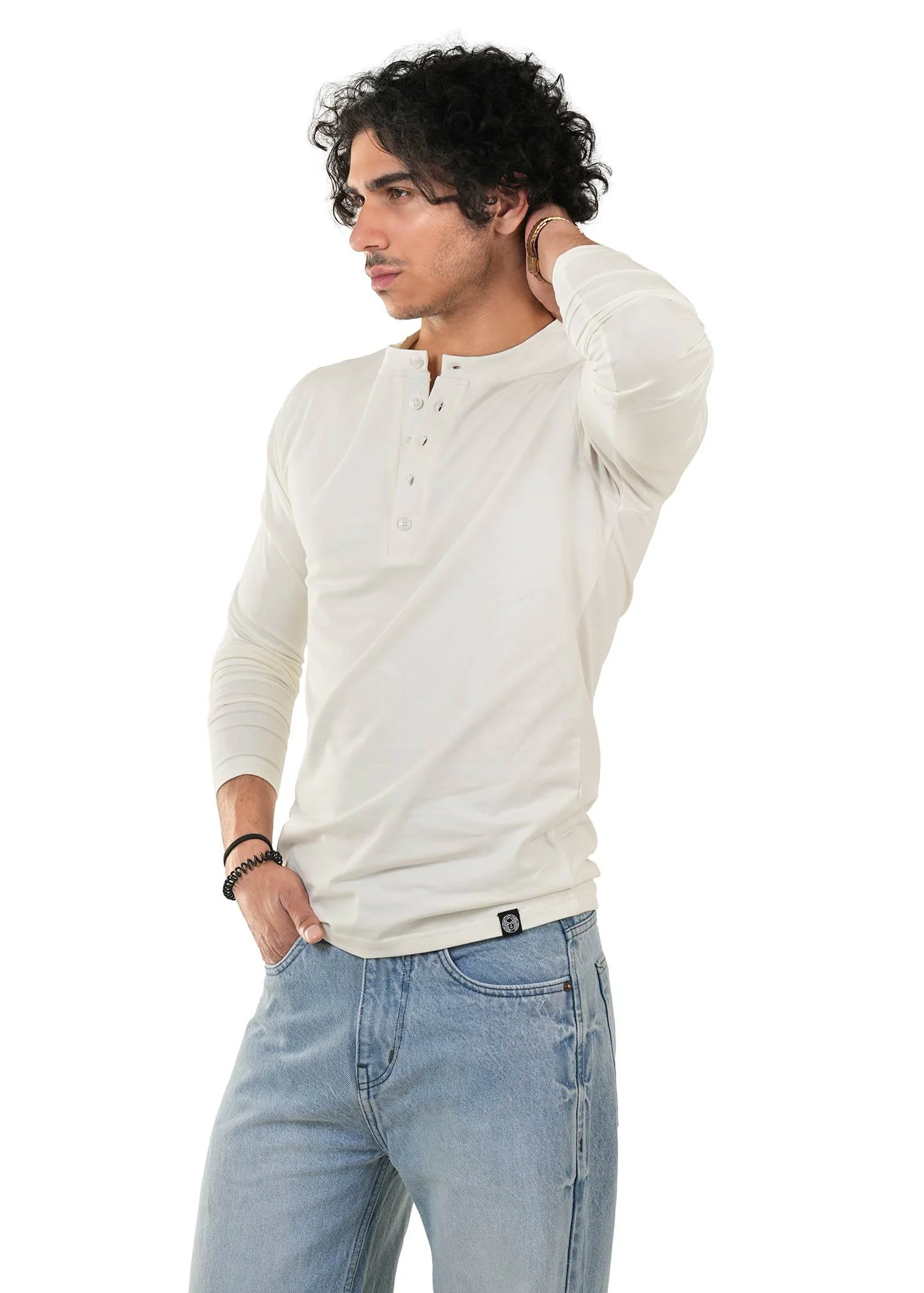 HENLEY - OFF-WHITE - Image 3
