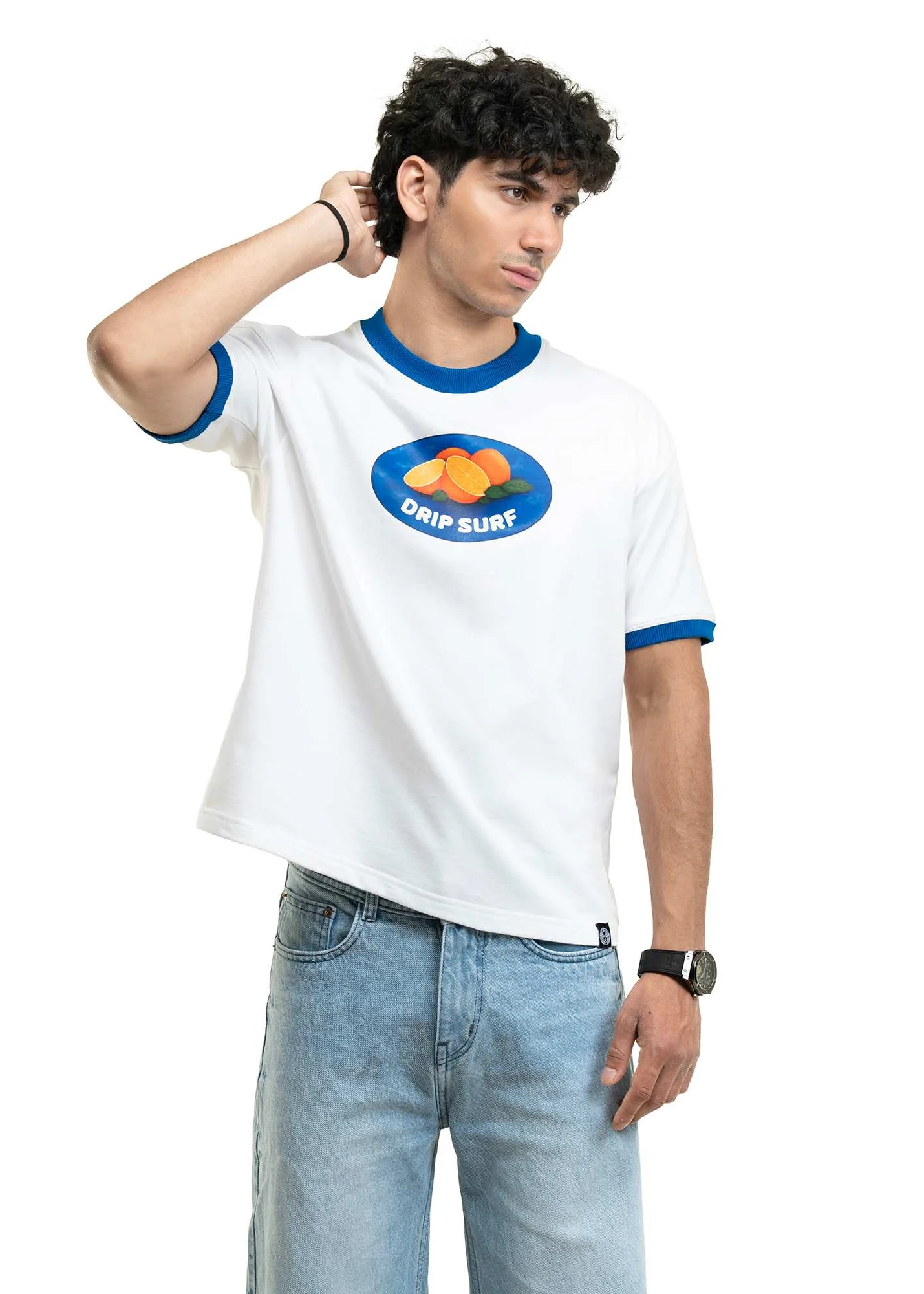 REGULAR CROPPED TEE - DRIP SURF - Image 3