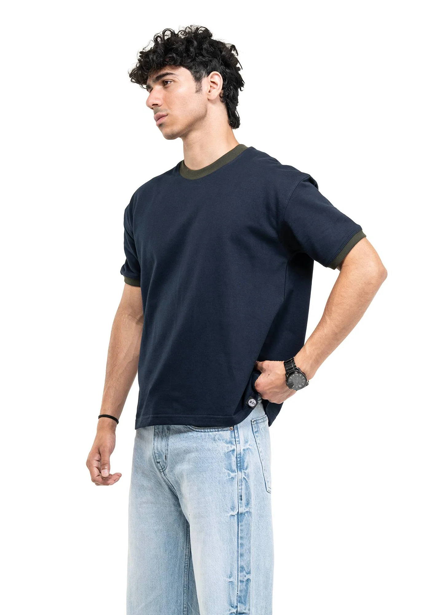 REGULAR RINGER CROPPED TEE I - Image 3